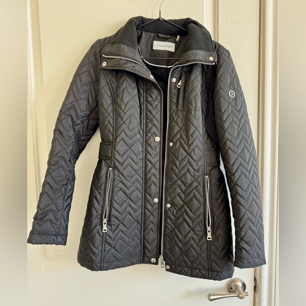 Calvin Klein, black jacket, XS